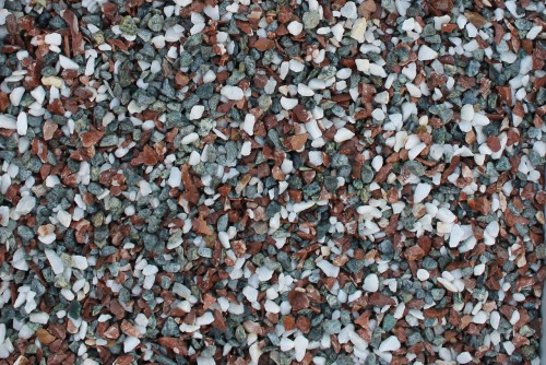  Мраморная крошка (щебень крошка микс: белый-зеленый-розовый) фр. 5-10 мм  купить  в Ставрополе мрамор белый, зеленый, розовый, разноцветный, молочный декоративная ландшафтная мраморная крошка 9500 руб/т   фото 
