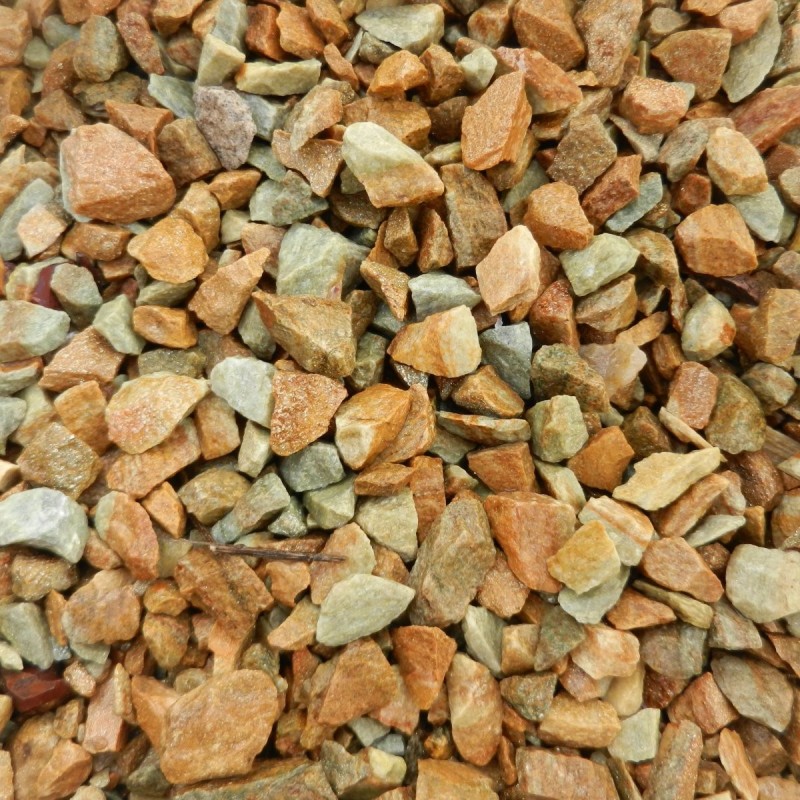  Щебень крошка желтый (ЗЛАТОЛИТ) фр. 10-20 мм.  купить  в Ставрополе златолит бежевый, золотистый, желтый каменная декоративная крошка щебня златолита 8 000 руб/т   фото 