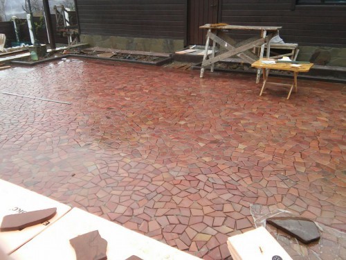  Песчаник брусчатка (Готика) art PSK-L-01  купить в Ставрополе    2600 руб/кв.м    фото 