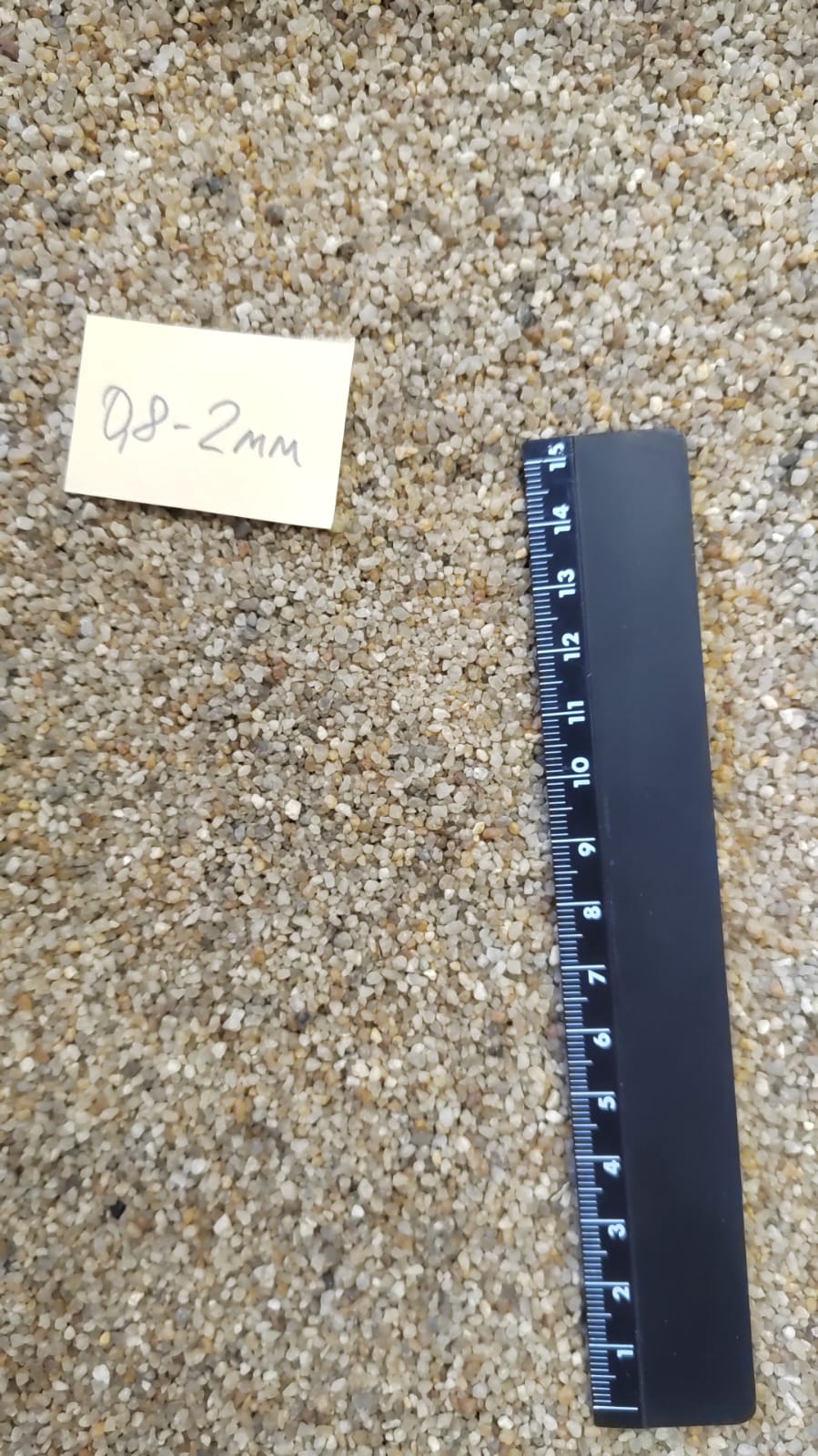 Кварцевый песок для площадок фр. 0,8 - 2 мм.  купить в Ставрополе фото 